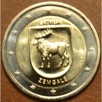 Euromince mince 2 Euro Lotyšsko 2018 - Región Zemgale (UNC)