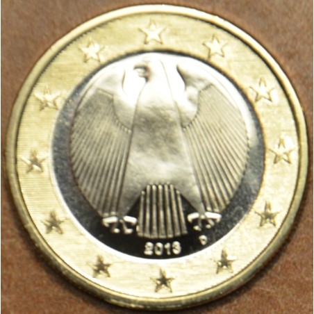 Euromince mince 1 Euro Nemecko \\"D\\" 2013 (UNC)