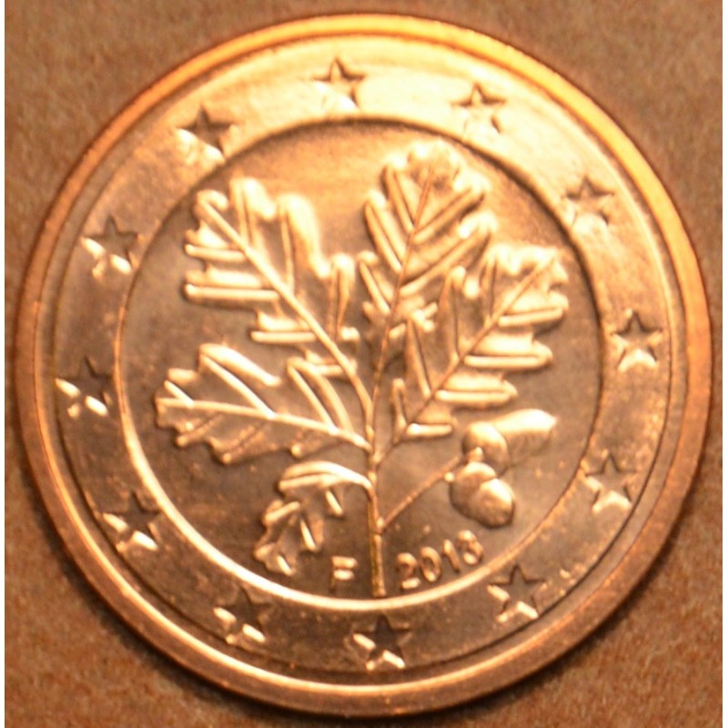 Euromince mince 1 cent Nemecko \\"F\\" 2013 (UNC)