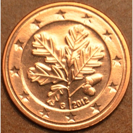 Euromince mince 1 cent Nemecko \\"G\\" 2012 (UNC)