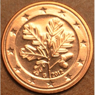 euroerme érme 2 cent Németország \\"G\\" 2012 (UNC)