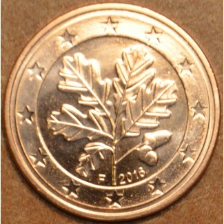 Euromince mince 1 cent Nemecko 2016 \\"F\\" (UNC)