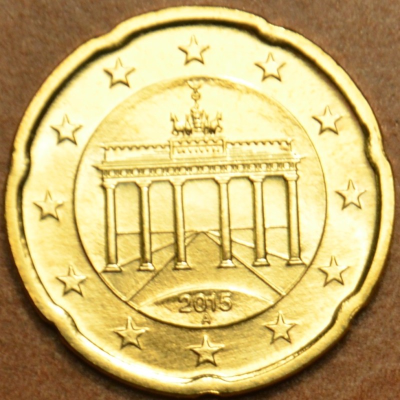 Euromince mince 20 cent Nemecko \\"A\\" 2015 (UNC)