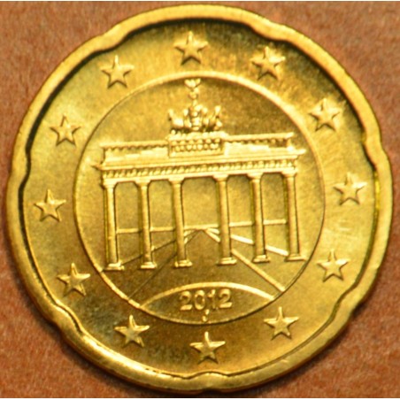 Euromince mince 20 cent Nemecko \\"J\\" 2012 (UNC)