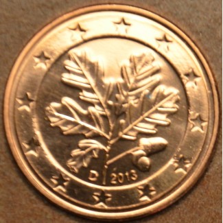 Euromince mince 2 cent Nemecko \\"D\\" 2013 (UNC)