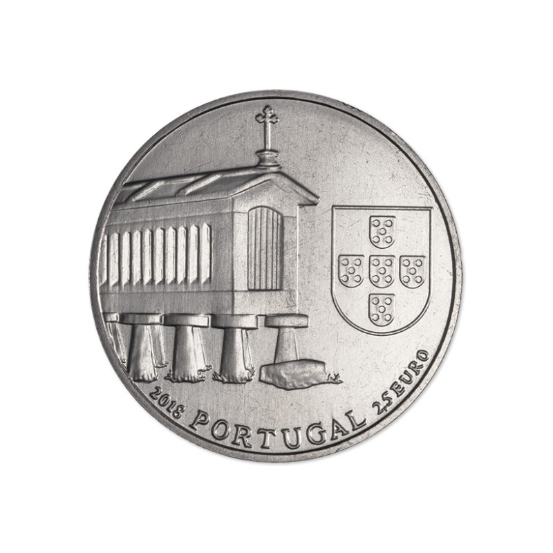 eurocoin eurocoins 2,5 Euro Portugal 2018 - Espigueiros (UNC)