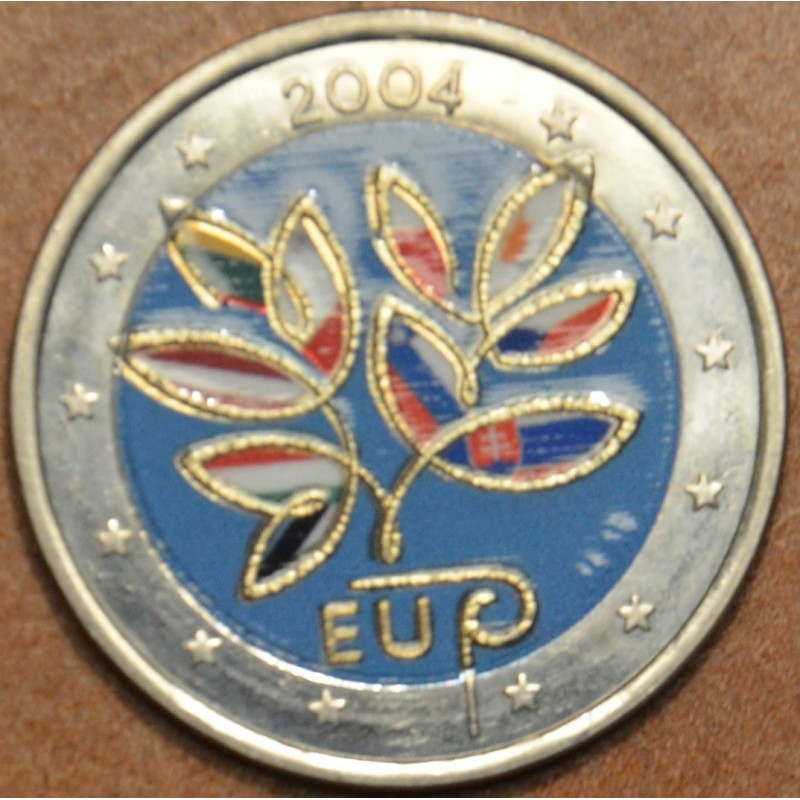 Euromince mince 2 Euro Fínsko 2004 - Rozšírenie EU o 10 nových kraj...