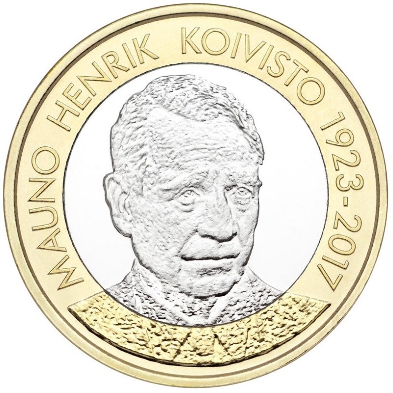 Euromince mince 5 Euro Fínsko 2018 - Mauno Koivisto (UNC)