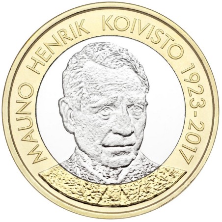 euroerme érme 5 Euro Finnország 2018 - Mauno Koivisto (UNC)