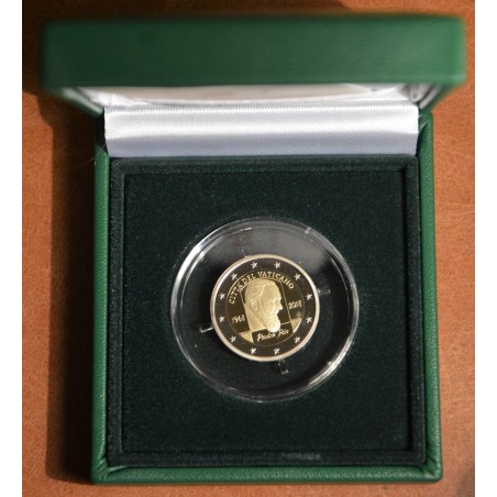 Euromince mince 2 Euro Vatikán 2018 - Páter Pio (Proof)
