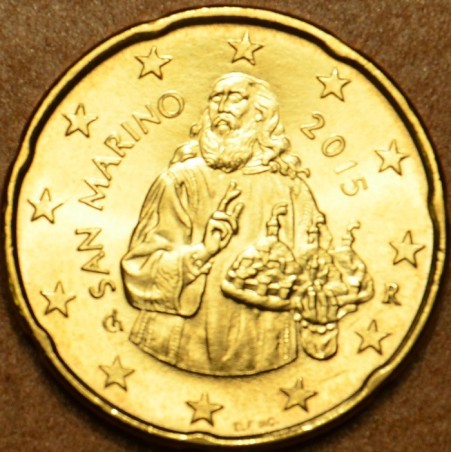 euroerme érme 20 cent San Marino 2015 (UNC)