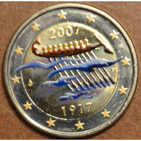 euroerme érme 2 Euro Finnország 2007 - Finnország 90 éves független...