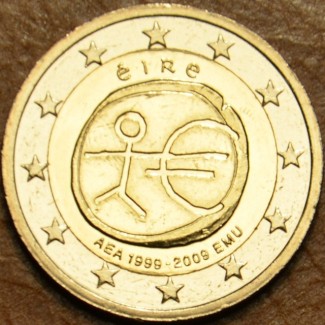 euroerme érme 2 Euro Írország 2009 - 10 éves az Európai Monetáris U...