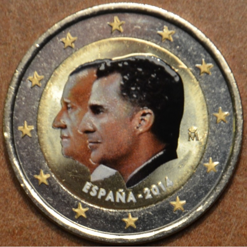 euroerme érme 2 Euro Spanyolország 2014 - VI. Fülöp, Spanyolország ...