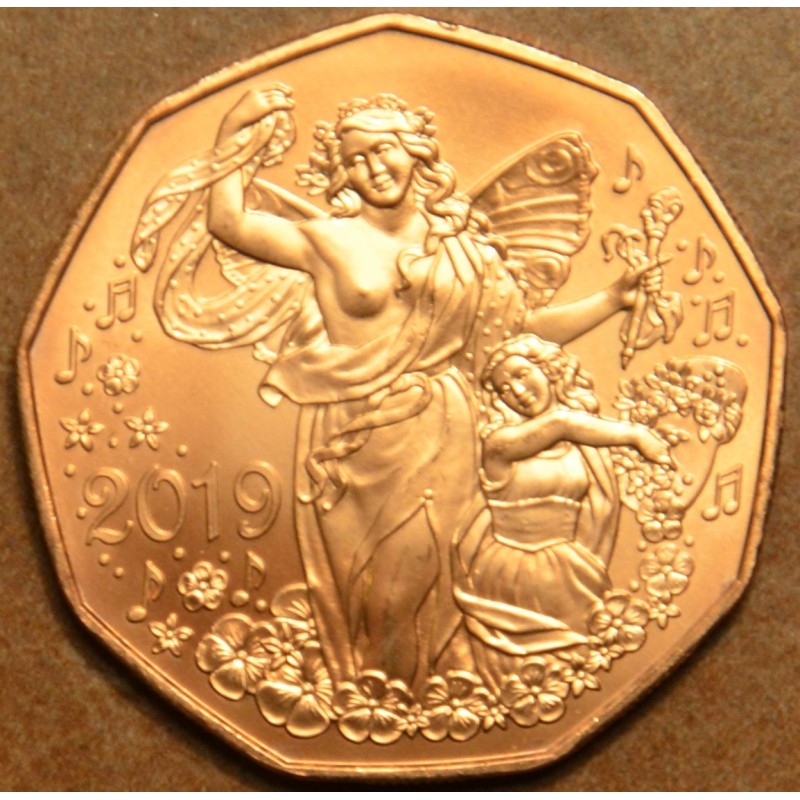eurocoin eurocoins 5 Euro Austria 2019 New Year coin (UNC)