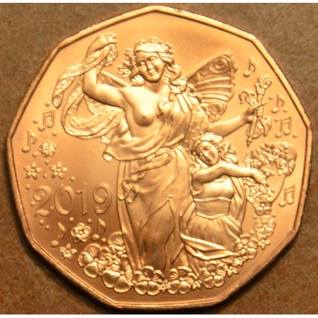 eurocoin eurocoins 5 Euro Austria 2019 New Year coin (UNC)