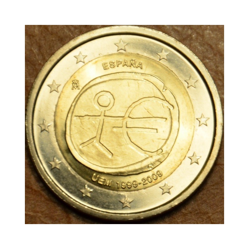 eurocoin eurocoins 2 Euro Spain 2009 - 10th Anniversary of the Intr...