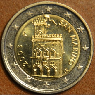 Euromince mince 2 Euro San Marino 2003 - Dom vlády (UNC)