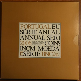 Euromince mince Portugalsko 2006 sada 8 mincí (BU)