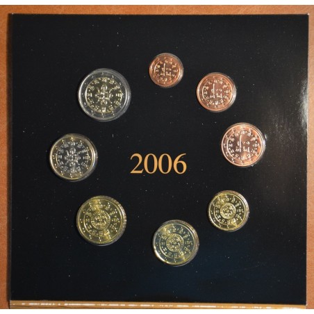 eurocoin eurocoins Portugal 2006 set of 8 coins (BU)