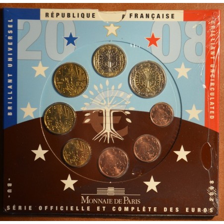 eurocoin eurocoins France 2008 set of 8 eurocoins (BU)