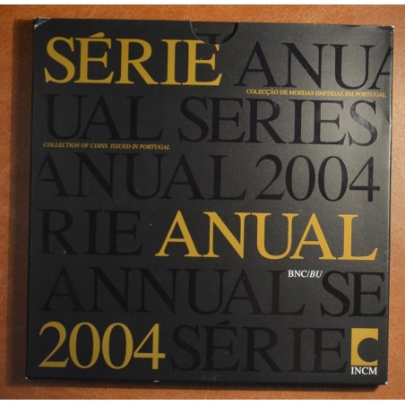 eurocoin eurocoins Portugal 2004 set of 8 coins (BU)