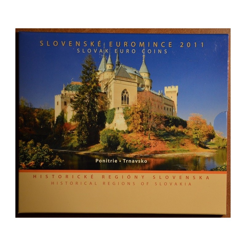 eurocoin eurocoins Cover for set of Slovak coins 2011 - Region of P...