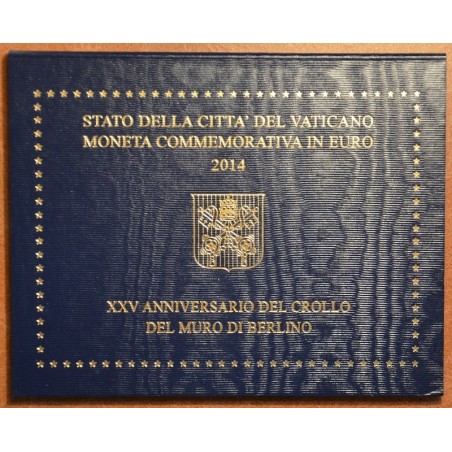 eurocoin eurocoins Cover for 2 Euro Vatican 2014 - 25th Anniversary...