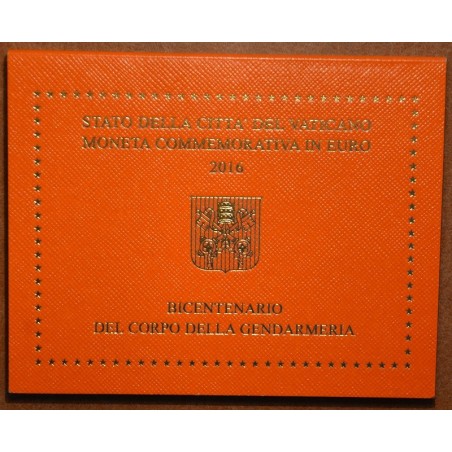 eurocoin eurocoins Cover for 2 Euro Vatican 2016 - 200 years of Gen...
