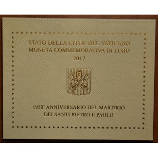 Euromince mince Obal na 2 Euro Vatikán 2017 - Svätý Peter a Pavol