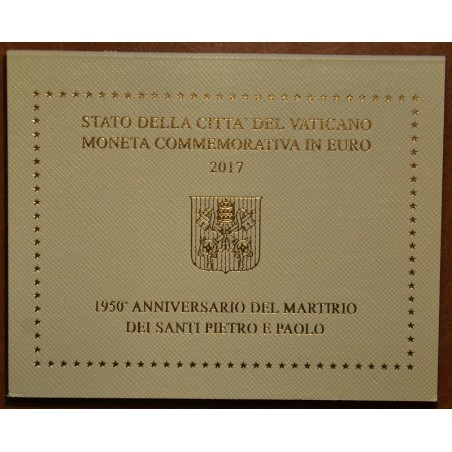 eurocoin eurocoins Cover for 2 Euro Vatican 2017 - Saint Peter and ...