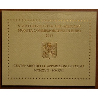 Euromince mince Obal na 2 Euro Vatikán 2017 - 100. výročie zjavenia...