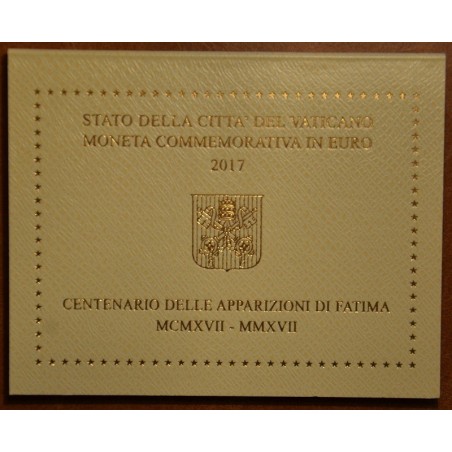 eurocoin eurocoins Cover for 2 Euro Vatican 2017 - Fatima