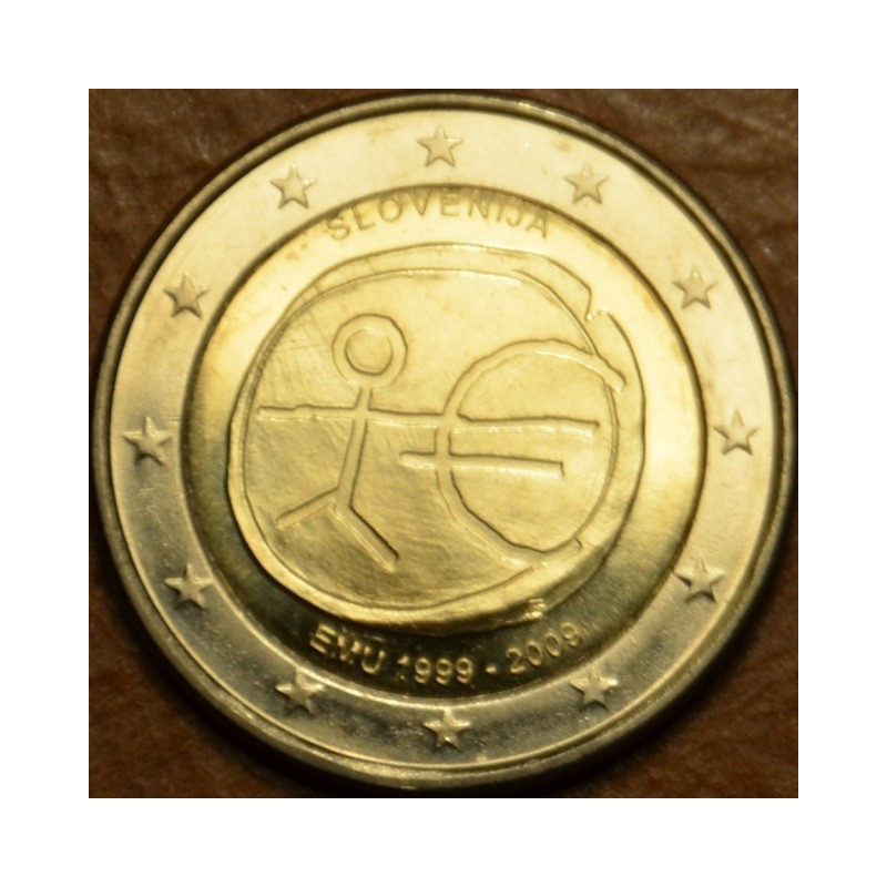 eurocoin eurocoins 2 Euro Slovenia 2009 - 10th Anniversary of the I...