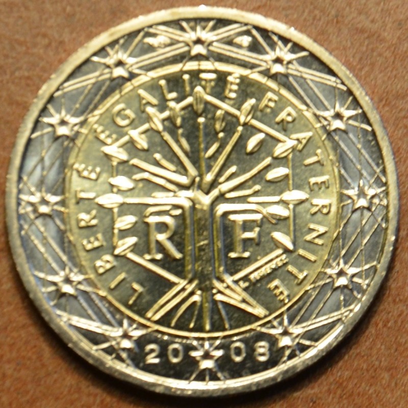 Euromince mince 2 Euro Francúzsko 2008 (UNC)