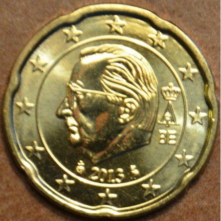Euromince mince 20 cent Belgicko 2013 (UNC)