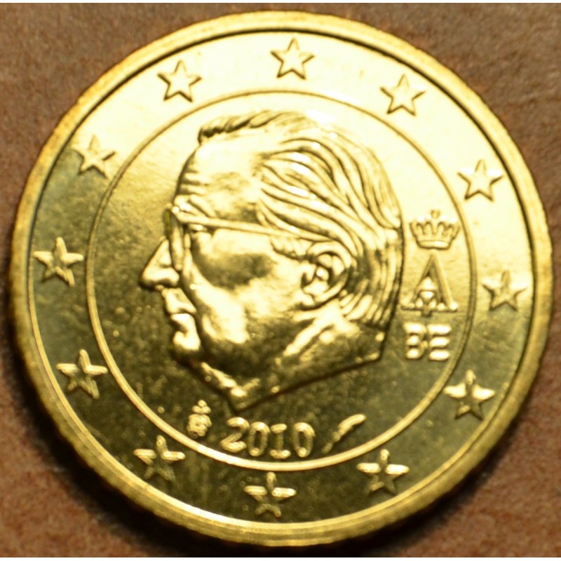 Euromince mince 50 cent Belgicko 2010 (UNC)