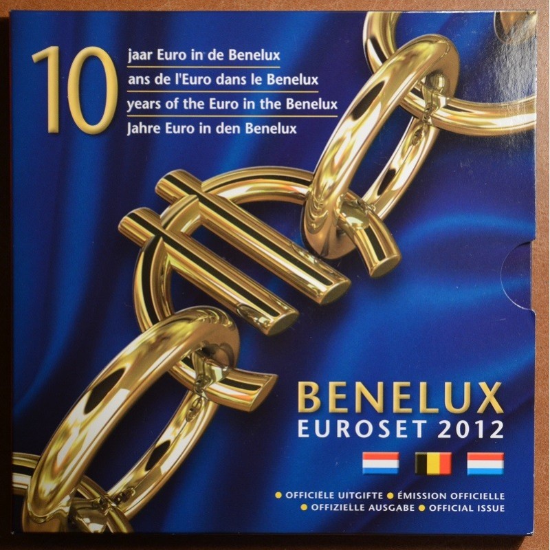 Euromince mince BeNeLux 2012 - sada 24 euromincí (BU)
