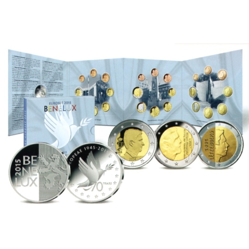 eurocoin eurocoins BeNeLux 2015 - set of 24 eurocoins (BU)