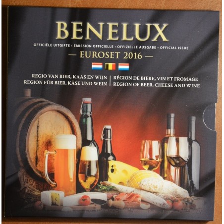 Euromince mince BeNeLux 2016 - sada 24 euromincí (BU)