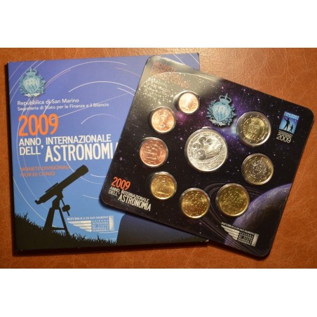 euroerme érme San Marino 2009 hivatalos 9 részes forgalmi sor (BU)