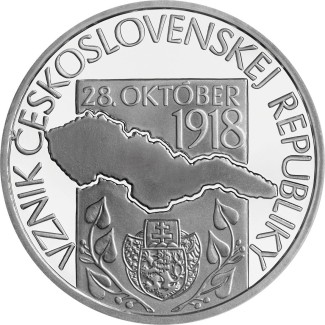 euroerme érme 10 Euro Szlovákia 2018 - Csehszlovákia 100. évforduló...