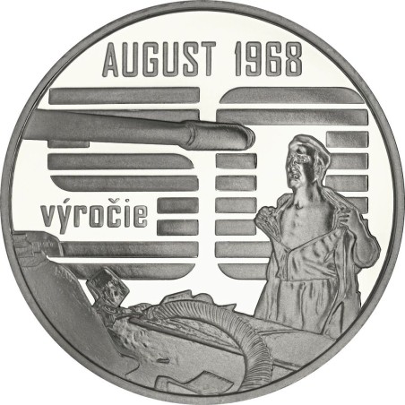 euroerme érme 10 Euro Szlovákia 2018 - 1968 augusztus (Proof)