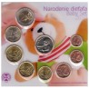 eurocoin eurocoins Set of Slovak coins 2010 \\"Baby set\\"