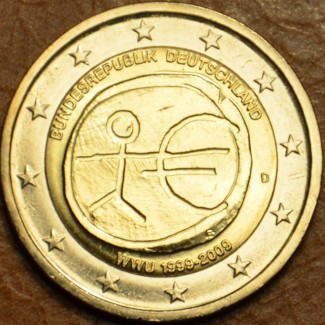 Euromince mince 2 Euro Nemecko 2009 \\"D\\" 10. výročie hospodárske...