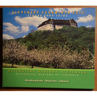 Euromince mince Obal na súbor 8 Slovenských mincí 2012 Malokarpatsko