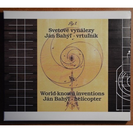 Euromince mince Obal na súbor 8 Slovenských mincí 2017 Ján Bahýľ