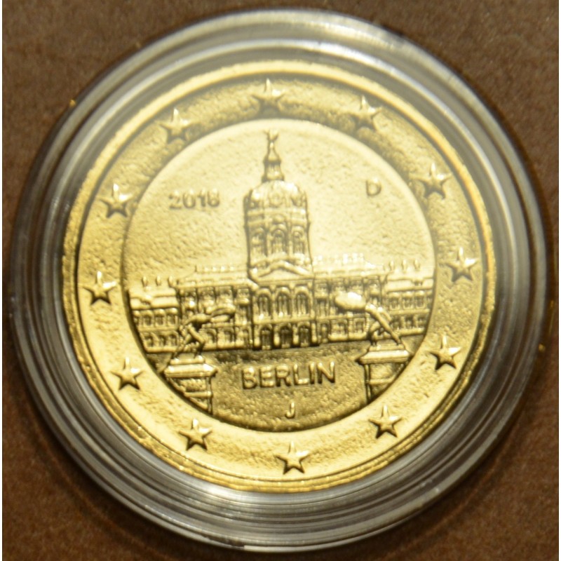 Euromince mince 2 Euro Nemecko \\"J\\" 2018 - Berlin: Scharlottenbu...