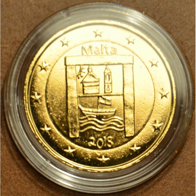 Euromince mince 2 Euro Malta 2018 - Kultúrne dedičstvo (pozlátená UNC)