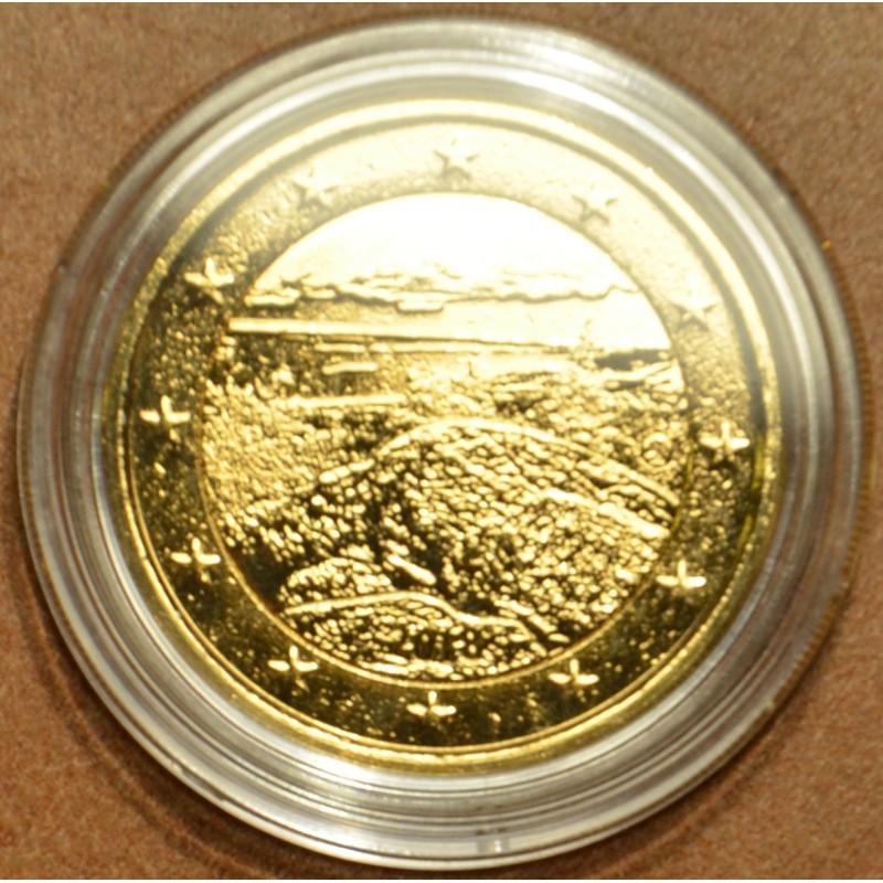 Euromince mince 2 Euro Fínsko 2018 - Národný park Koli (pozlátená UNC)